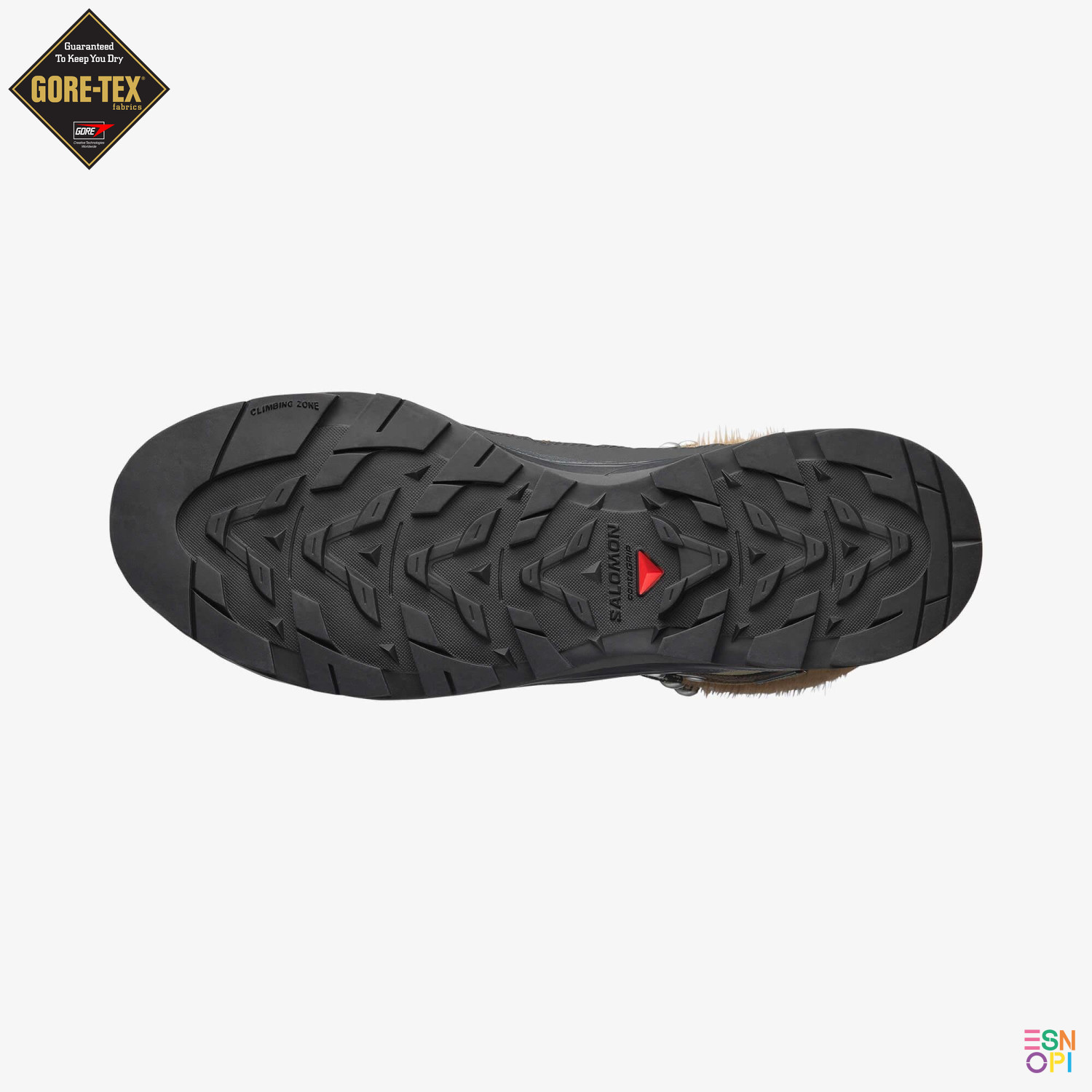 کفش کتانی گورتکس X-ALP MID DISTRESSED LEADHER (Unisex)