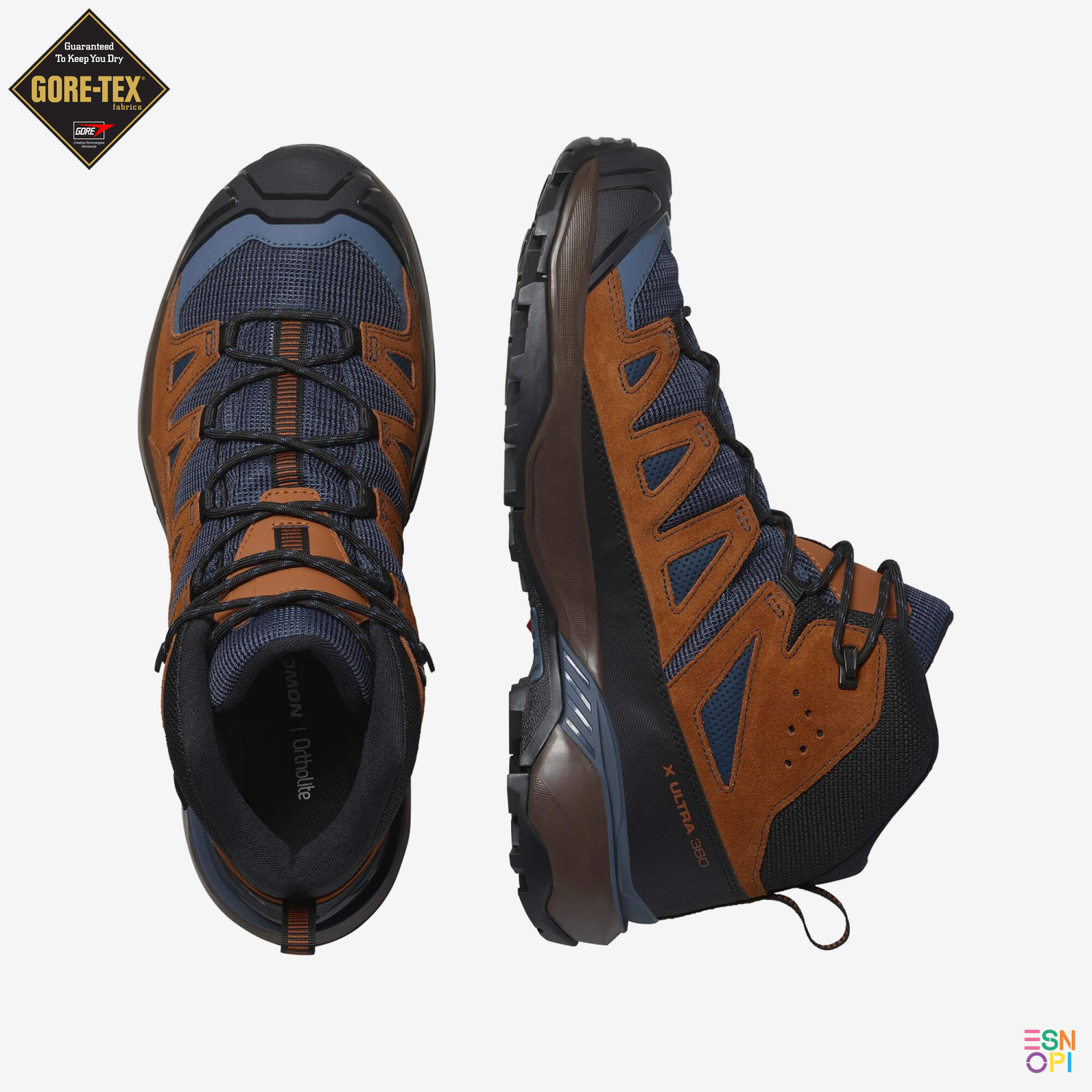 X ULTRA 360 LEATHER MID GORE-TEX (بوت فضای باز مردانه)