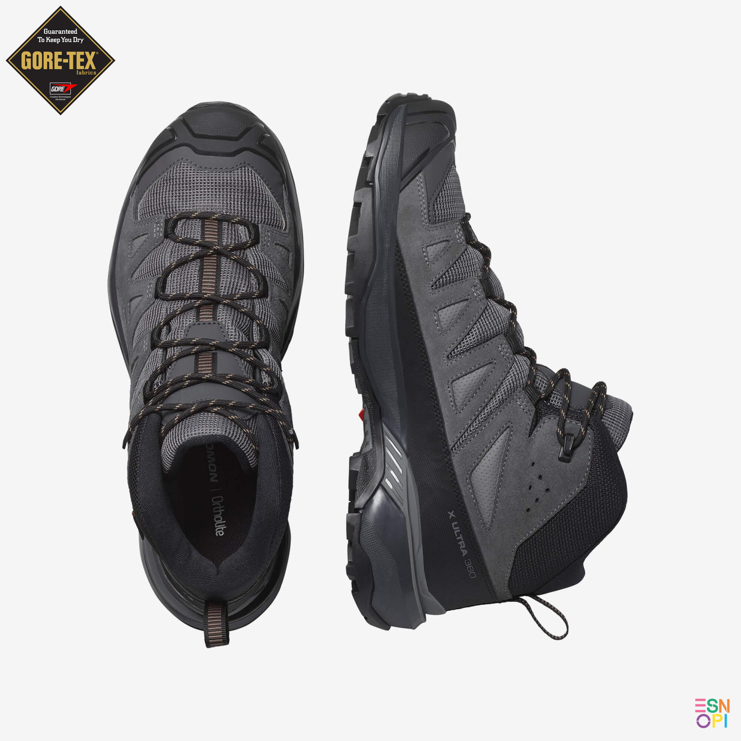 X ULTRA 360 LEATHER MID GORE-TEX (بوت فضای باز مردانه)