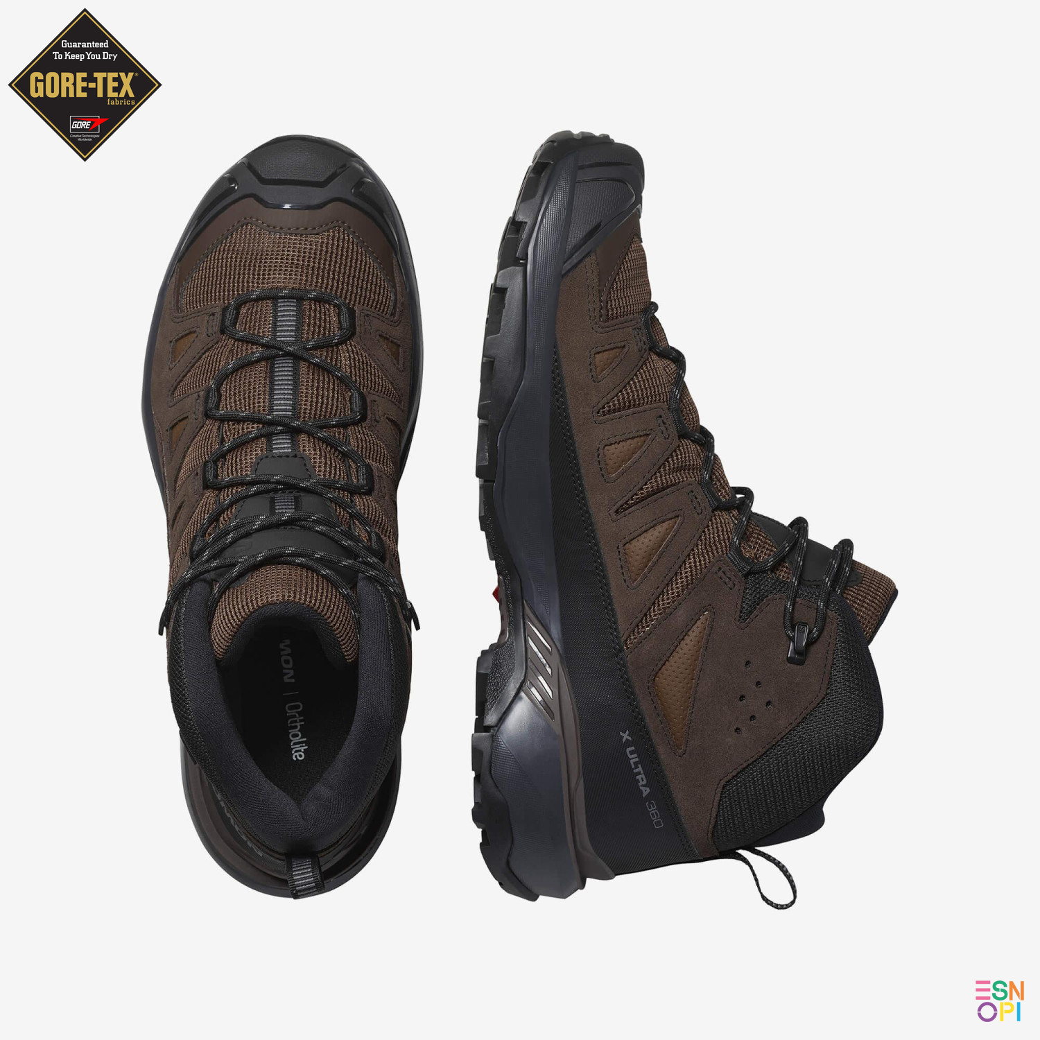 X ULTRA 360 LEATHER MID GORE-TEX (بوت فضای باز مردانه)